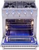 Thor Kitchen® 30" Stainless Steel Pro Style Gas Range-3