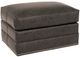 Smith Brothers Customizable 530 Leather Ottoman with Casters-0