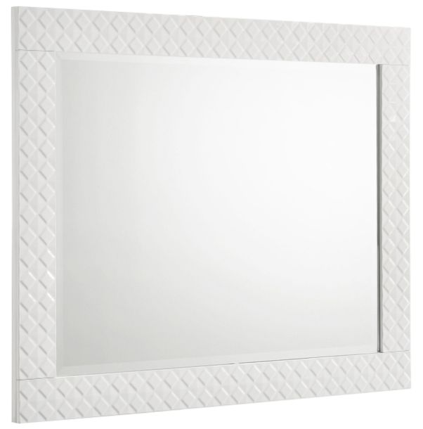Coaster® Ives 4-Piece White High Gloss Queen Panel Bedroom Set-3