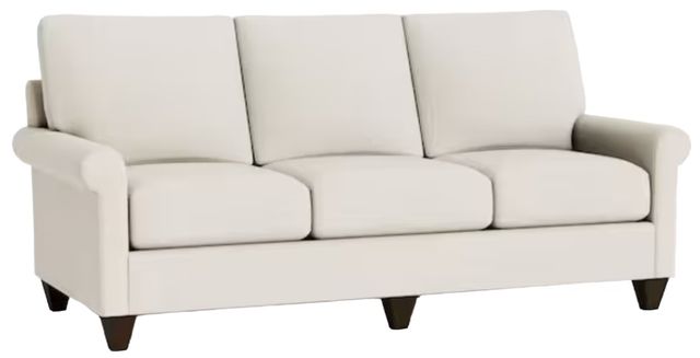 Bassett® Furniture Customizable Benchmade Premier Roll Arm Sofa-0