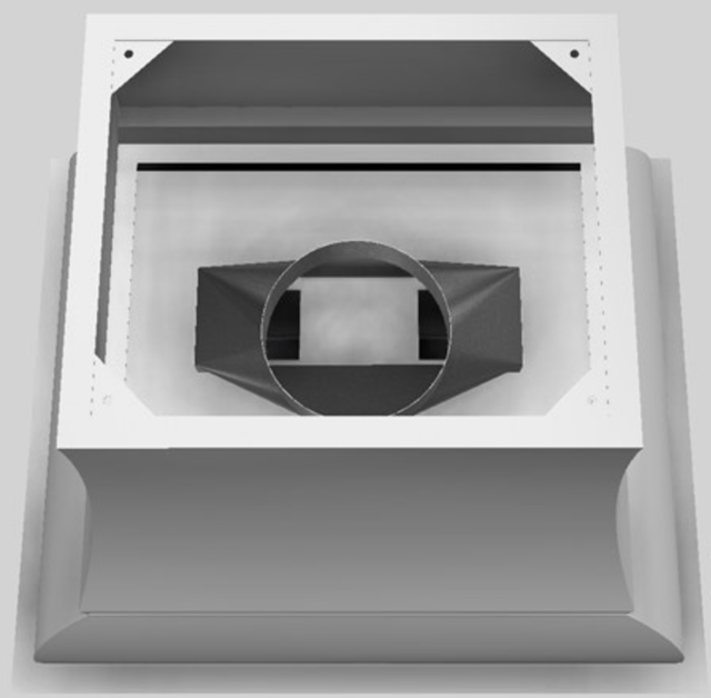 Vent-A-Hood® Designer Series 36" Stainless Steel Island Range Hood-2