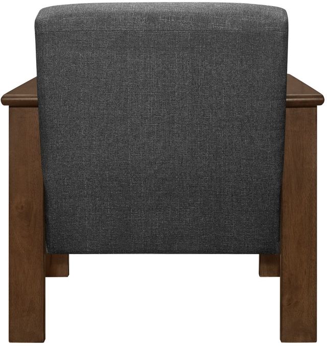 Mazin Furniture Helena Dark Gray Upholstered Storage Accent Chair-3