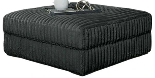 Albany Industries Mondo Gunmetal Ottoman-0