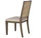Coaster® Matisse Brown Woven Rattan Back Dining Side Chair-4