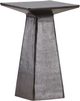 Dovetail Furniture Vernell Antique Nickel Side Table-0