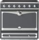 La Cornue CornuFé 90 Albertine 36" Graphite Pro Style Dual Fuel Range-0
