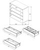 Coaster® Winslow 5-Piece Coffee Bean/Smokey Walnut King Storage Panel Bedroom Set-5