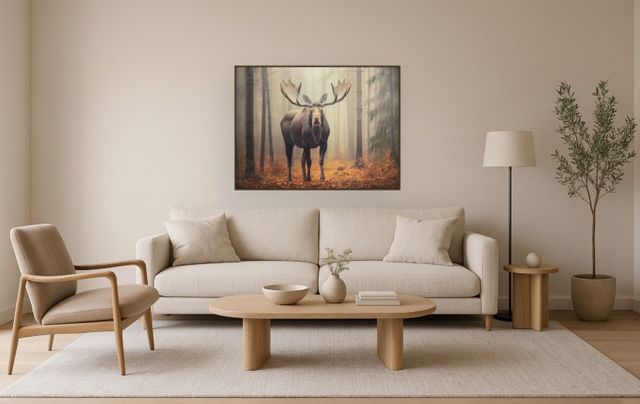 Classy Living Wildhearted Majestic Woodland Wall Art-1