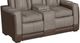 Elements International Lantana Brown/Rocky Gray Power Motion Loveseat with Power Headrest-1