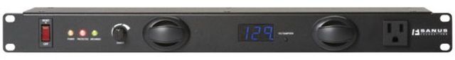 Sanus® Component Series Black Power Conditioner-5