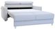 Luonto® Furniture West White Queen Loveseat Sleeper-0