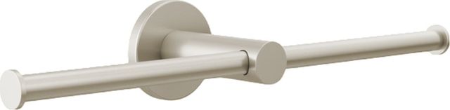 PEERLESS® Precept® Brushed Nickel Double Toilet Paper Holder-0