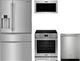 4 Piece Frigidaire Professional® Smudge-Proof® Stainless Steel Electric Kitchen Package-0