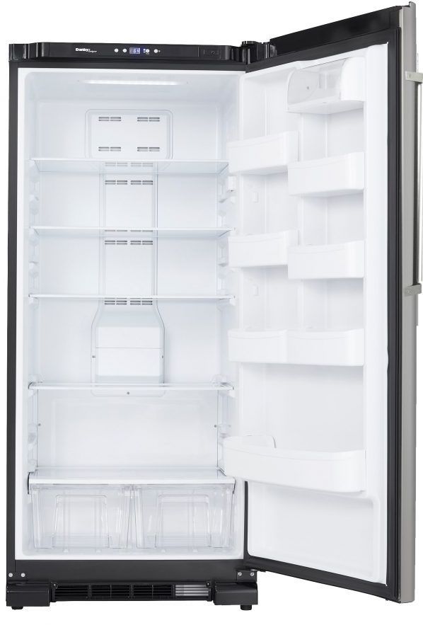 Danby® Designer® 17.0 Cu. Ft. Black with Stainless Steel Freezerless Refrigerator-1