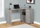 Monarch Specialties Inc. Grey L-Shaped Desk-3