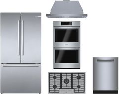 Bosch 5 Piece Stainless Steel Kitchen Package