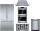 Bosch 5 Piece Stainless Steel Gas Kitchen Package-0