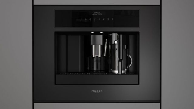 Fulgor Milano Matteo 700 Series 24" Matte Black Built-In Coffee Maker-0