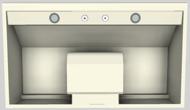 Vent-A-Hood® 36" Biscuit Under Cabinet Range Hood-2