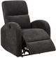 Coaster® Grant Charcoal Gray Upholstered Power Recliner-0