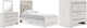 Signature Design by Ashley® Altyra 4-Piece White Twin Panel Bed Set-0
