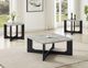 Crown Mark Royce 3-Piece Black/Gray Occasional Table Set-1