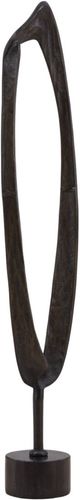 Dovetail Furniture Stanfield Black Brass Small Sculpture-1