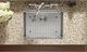 Elkay Crosstown® Polished Satin 25" x 22" x 6" 5-Hole Single Bowl Dual Mount ADA Sink Kit-3