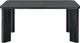 Elements International Bellini Grey Rectangle Dining Table-1