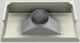 Vent-A-Hood® Designer Series 54" Biscuit Wall Mounted Range Hood-4