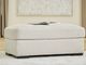 Signature Design by Ashley® Conlee-Pike Linen Ottoman-1