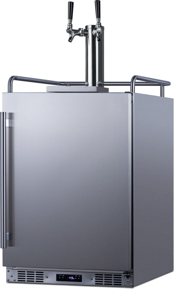 Summit® 24" Stainless Steel Outdoor Kegerator -1
