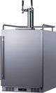 Summit® 24" Stainless Steel Outdoor Kegerator -1