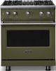 Viking® 5 Series 30" Martini Pro Style Gas (LP) Range with Polished Chrome Trim-0