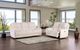 Furniture of America® Morcote Beige Power Reclining Sofa-2