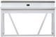 Liberty Furniture Palmetto Heights Shell White Console Bar Table-1