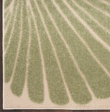 Nourison Home™ Aloha Green Yellow 5'x8' Area Rug-3