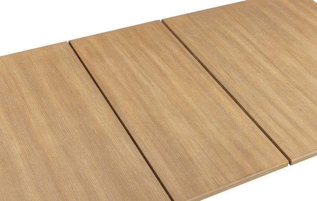 aspenhome® Astoria Brown Extendable Rectangular Dining Table with Pearl Base-4