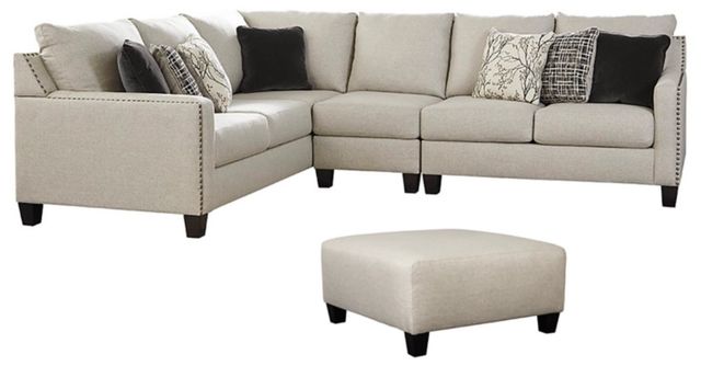 Signature Design by Ashley® Hallenberg 2-Piece Fog Living Room Seating Set-0