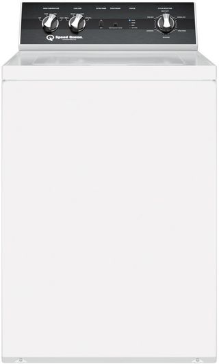 Speed Queen® TR5 3.2 Cu. Ft. White Agitator Top Load Washer