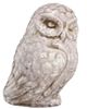 A & B Home Veda White Owl Accent-0