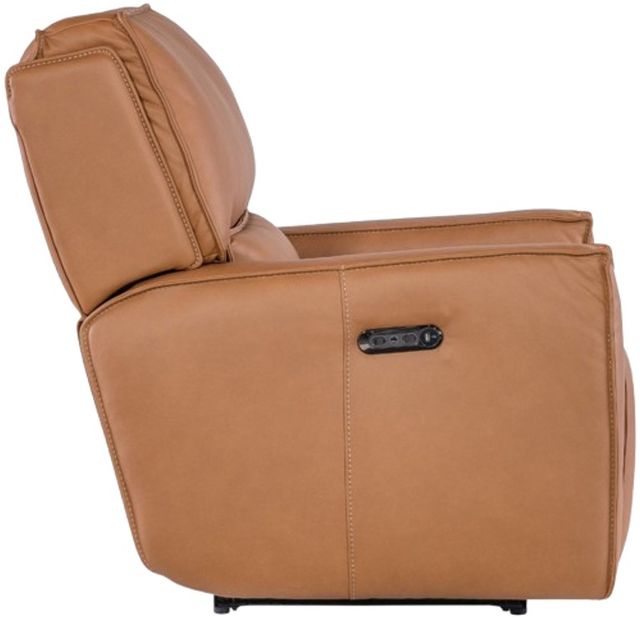 Hooker® Furniture MS Miles Oslo Antelope Power Recliner with Power Headrest-3