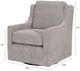 Olliix by Madison Park Grey Harris Chenille Swivel Chair-4