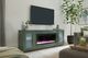 aspenhome® Perry Sage Green 84" Fireplace Console-1