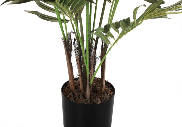 Monarch Specialties Inc. Black 47" Artificial Potted Areca Palm Tree-2