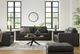 Signature Design by Ashley® Luigi Thunder Ottoman-4