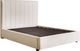 Signature Design by Ashley® Brizmore Beige Queen Upholstered Panel Storage Bed-2