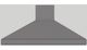 Vent-A-Hood® 60" Gunsmoke Island Range Hood-0