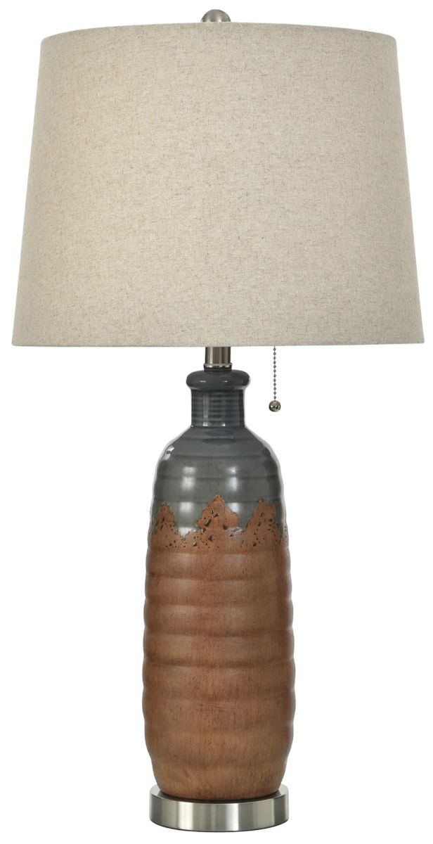 Stylecraft Spiked Bronze Table Lamp-0
