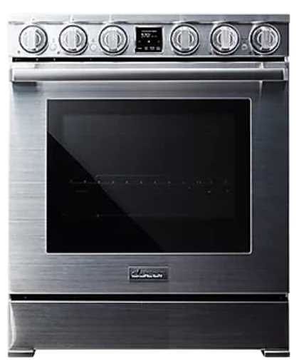 Dacor® 30" Silver Stainless Pro Style Induction Range-0